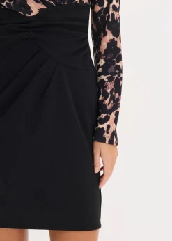 Discount Figurbetontes Minikleid mit tiefem Ausschnitt Damen Bekleidung·Pullover & Strickjacken|Kleider
