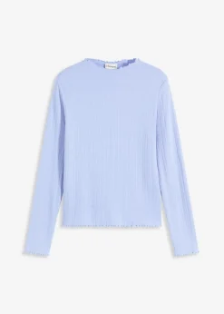 Clearance Figurbetontes Rippshirt Damen Shirts & Tops