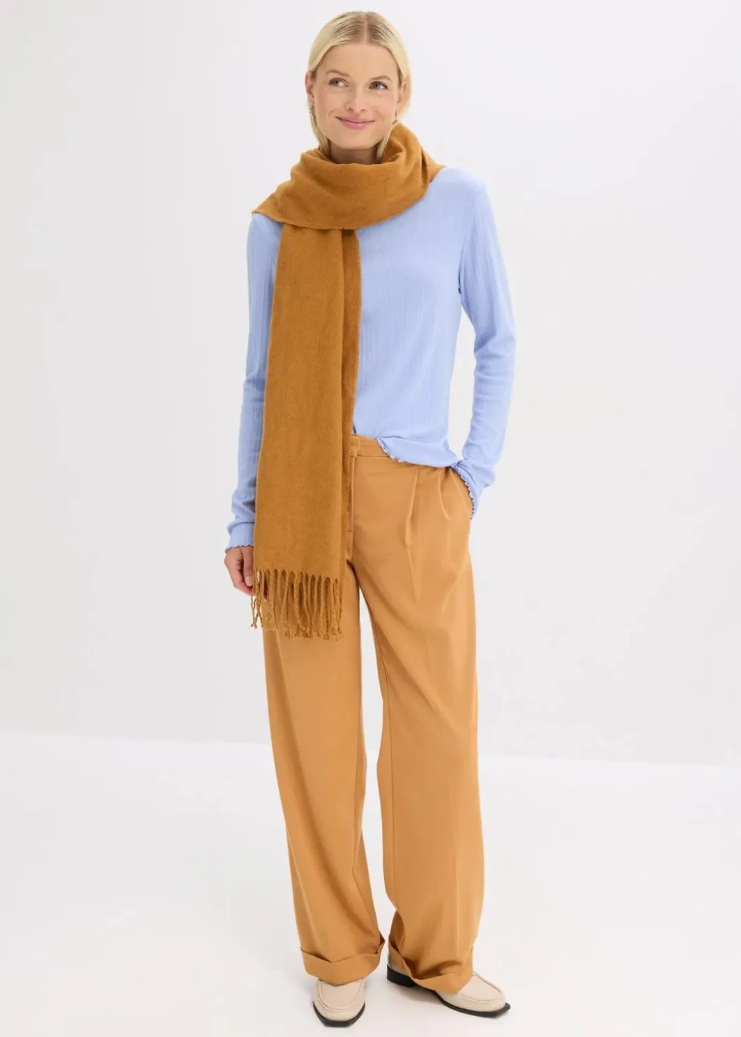 Clearance Figurbetontes Rippshirt Damen Shirts & Tops