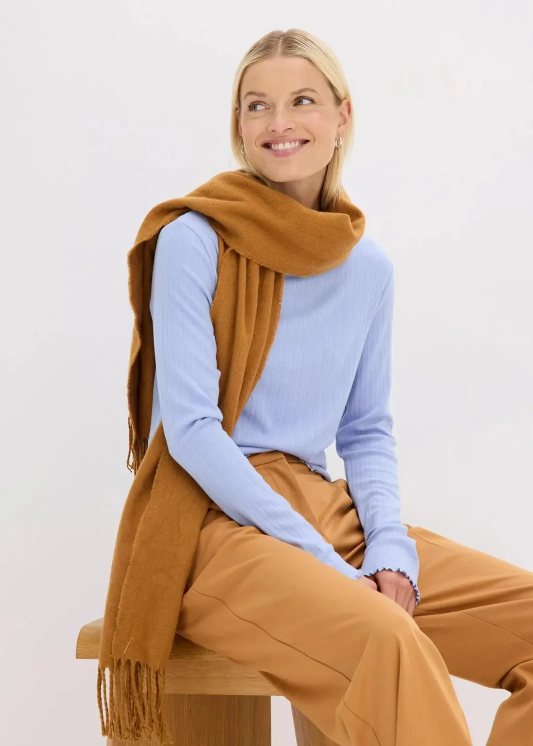 Clearance Figurbetontes Rippshirt Damen Shirts & Tops