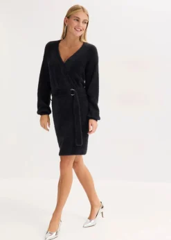 Discount Figurbetontes Strickkleid mit Accessoire Damen Bekleidung·Umstandsmode|Bekleidung·Pullover & Strickjacken