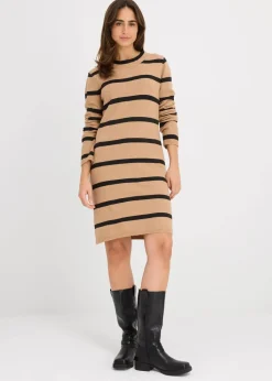 Best Figurbetontes Strickkleid Damen Bekleidung·Umstandsmode|Strickmode