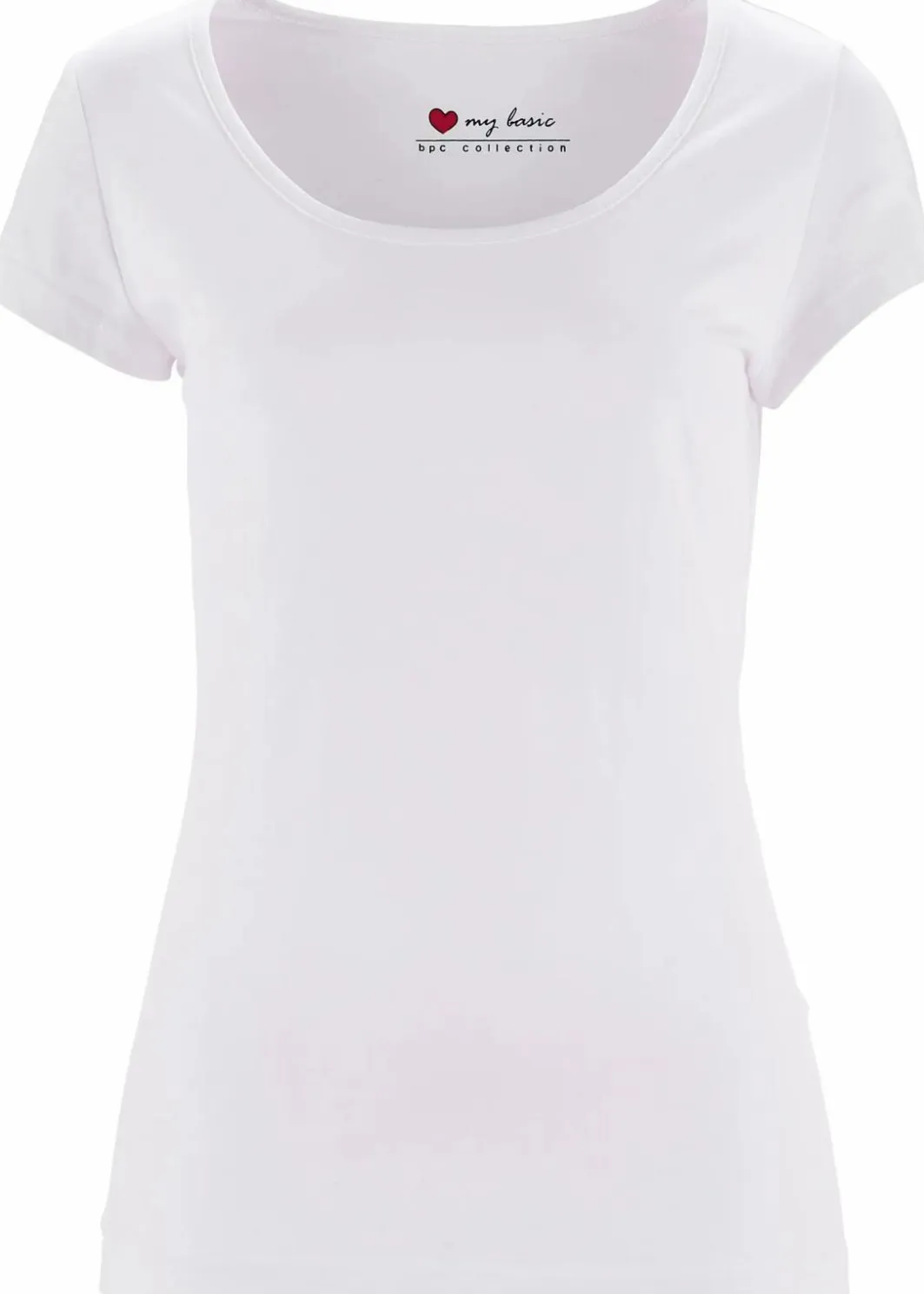 Outlet Figurbetontes T-Shirt Damen Nachhaltigere Materialien|Shirts & Tops