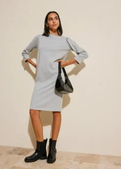 Damen bonprix Bekleidung·Blusen & Tuniken|Sweat|Figurumspielendes Sweatkleid