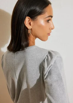 Damen bonprix Bekleidung·Blusen & Tuniken|Sweat|Figurumspielendes Sweatkleid