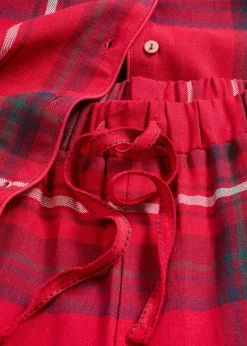 Damen bonprix Wäsche·Nachtwäsche|Nachtwäsche|Flanell Pyjama aus weicher Baumwolle mit Geschenktasche