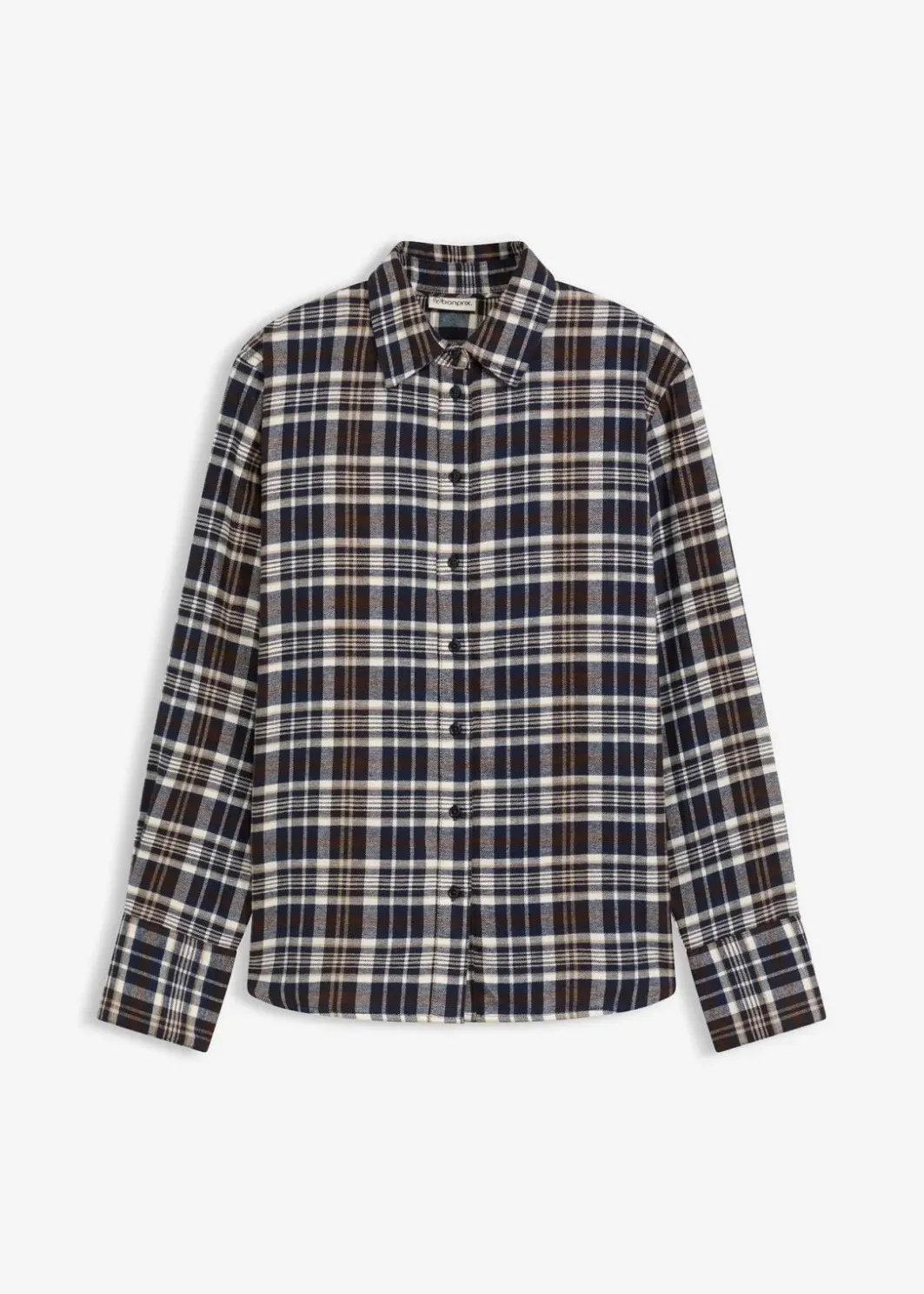 Clearance Flanell-Hemd aus reiner Baumwolle Damen Blusen & Tuniken|Bekleidung·Jacken & Mäntel