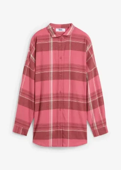 Online Flanellhemd aus reiner Baumwolle Damen Bekleidung·Jacken & Mäntel|Blusen & Tuniken
