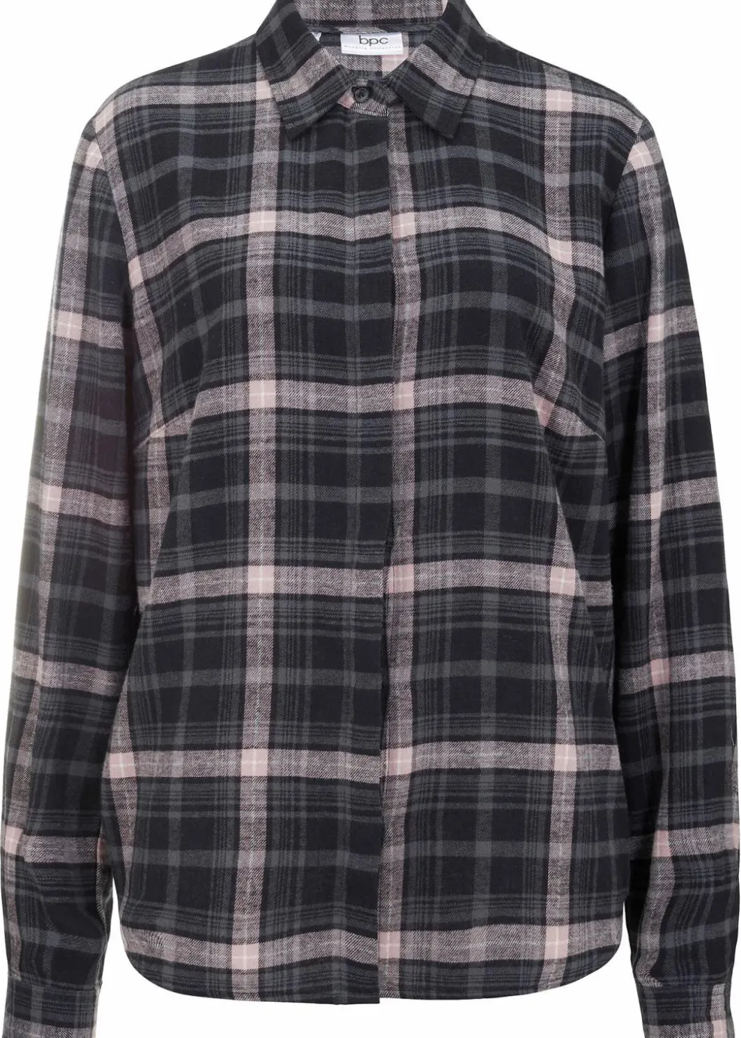 Sale Flanellhemd aus reiner Baumwolle Damen Bekleidung·Jacken & Mäntel|Blusen & Tuniken