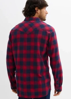 Sale Flanellhemd aus reiner Baumwolle Herren Hemden|Große Größen