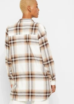 Online Flanellhemd aus reiner Baumwolle Damen Bekleidung·Jacken & Mäntel|Blusen & Tuniken
