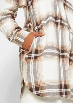 Online Flanellhemd aus reiner Baumwolle Damen Bekleidung·Jacken & Mäntel|Blusen & Tuniken