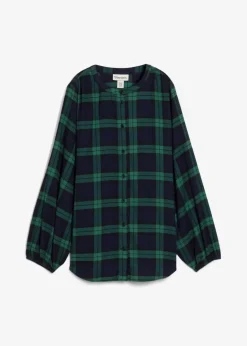 Damen bonprix Bekleidung·Jacken & Mäntel|Blusen & Tuniken|Flanellhemd aus reiner Baumwolle