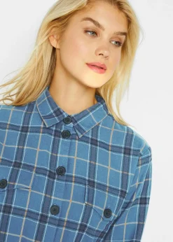 Online Flanellhemd, extra warm Damen Bekleidung·Jacken & Mäntel|Blusen & Tuniken