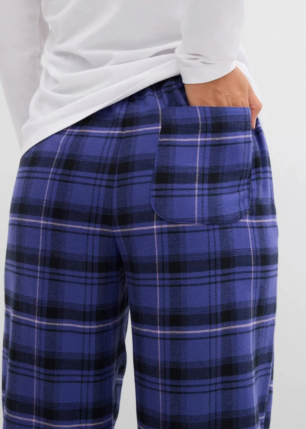 Damen bonprix Bekleidung·Kleider|Hosen|Flanellhose aus reiner Bio-Baumwolle
