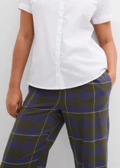 Damen bonprix Hosen|Bekleidung·Kleider|Flanellhose aus reiner Bio-Baumwolle