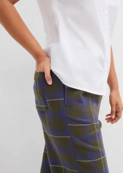 Damen bonprix Hosen|Bekleidung·Kleider|Flanellhose aus reiner Bio-Baumwolle