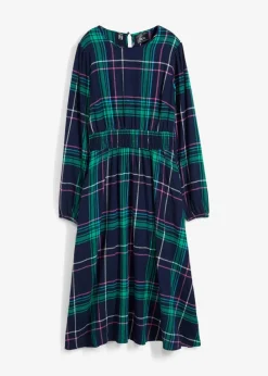 Online Flanellkleid aus reiner Baumwolle Damen Bekleidung·Pullover & Strickjacken|Nachhaltigere Materialien