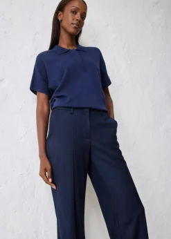 Discount Flared Hose mit Wollanteil Damen Bekleidung·Kleider|Hosen