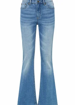 Damen bonprix Bekleidung·Shirts & Tops|Jeans|Flared Jeans High Waist