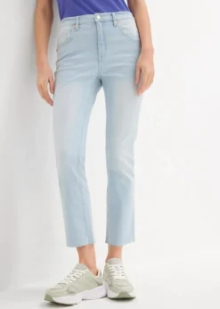 Outlet Flared Jeans High Waist, cropped Damen Jeans|Bekleidung·Shirts & Tops