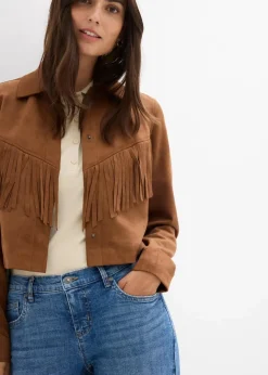 Damen bonprix Jeans|Bekleidung·Shirts & Tops|Flared-Jeans Mid Waist