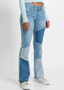 Best Flared-Jeans Mid Waist Damen Jeans|Bekleidung·Shirts & Tops