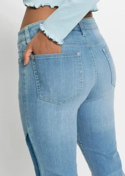 Best Flared-Jeans Mid Waist Damen Jeans|Bekleidung·Shirts & Tops