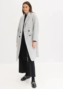 Flauschmantel mit abnehmbaren Ärmeln Damen Bekleidung·Hosen|Jacken & Mäntel