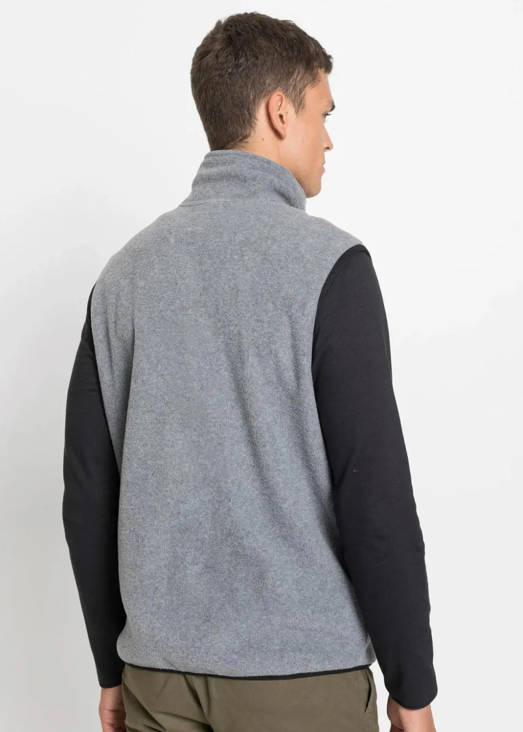 Online Fleece Weste (2er Pack) Herren Große Größen|Basics