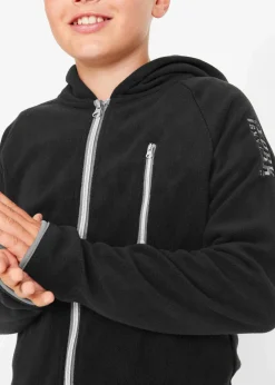 Outlet Fleecejacke mit Kontrastdetails Kinder Jungen 2-8 Jahre·Sweat & Strick|Jungen 2-8 Jahre·Jacken & Outdoor