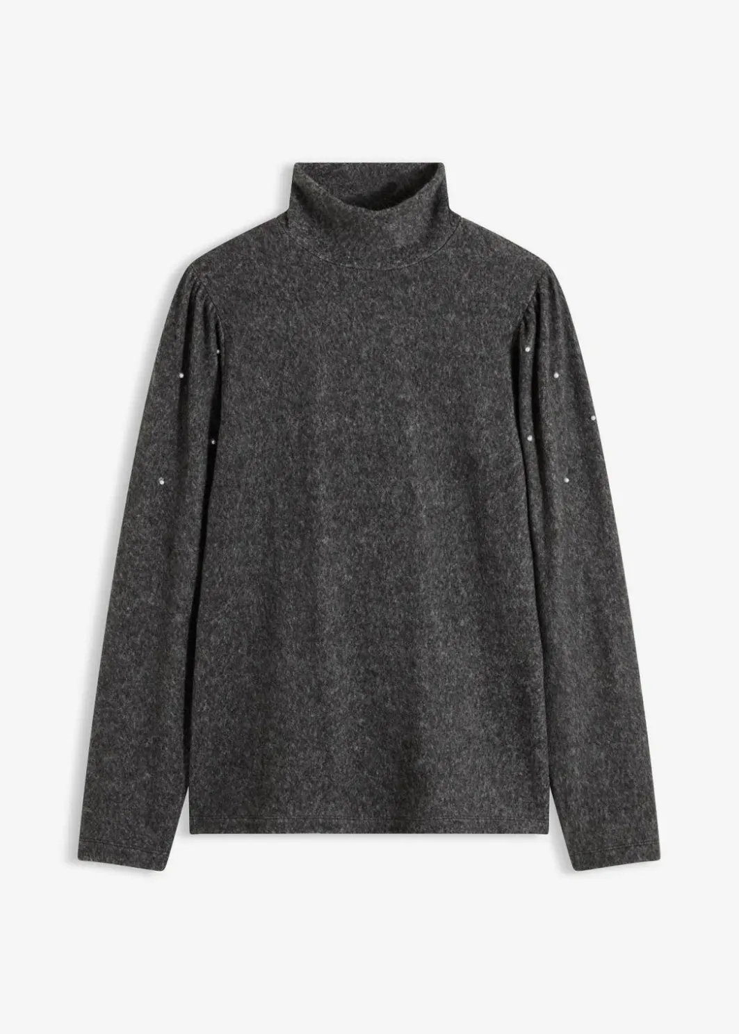 Online Fleeceshirt aus fließendem Viskose-Mix Damen Shirts & Tops