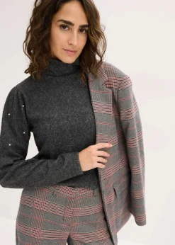 Online Fleeceshirt aus fließendem Viskose-Mix Damen Shirts & Tops