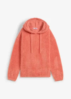Fleeceshirt aus Teddy Damen Nachhaltigere Materialien|Sweat