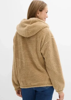 Damen bonprix Bekleidung·Blusen & Tuniken|Sweat|Fleeceshirt aus Teddy