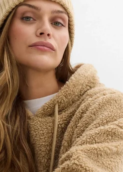Damen bonprix Bekleidung·Blusen & Tuniken|Sweat|Fleeceshirt aus Teddy