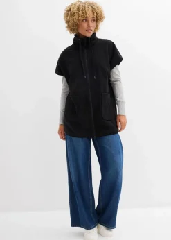 Hot Fleece-Weste aus recyceltem Polyester Damen Nachhaltigere Materialien|Jacken & Mäntel