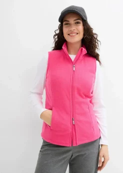Damen bonprix Bekleidung·Blusen & Tuniken|Bekleidung·Hosen|Fleece-Weste mit Taschen