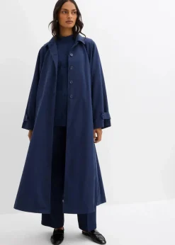 Fließender Trenchcoat Damen Bekleidung·Hosen|Jacken & Mäntel