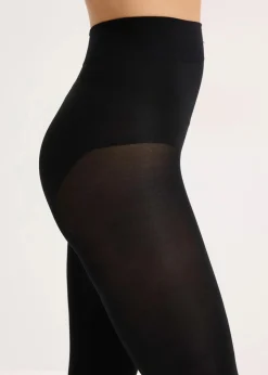 Damen bonprix Wäsche·Socken & Strumpfhosen|Socken & Strumpfhosen|Formende ultra-blickdichte Strumpfhose mit Belly-Control und Komfortbündchen, 80 DEN