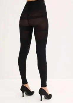 Damen bonprix Wäsche·Socken & Strumpfhosen|Bekleidung·Kleider|Formende ultra-blickdichte Leggings mit Push Up, Belly Control und Komfortbündchen 80 DEN