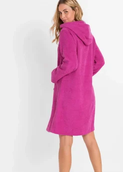Best Frottee Bademantel aus Bio-Baumwolle mit Reißverschluss Damen Nachhaltigere Materialien|Bademäntel