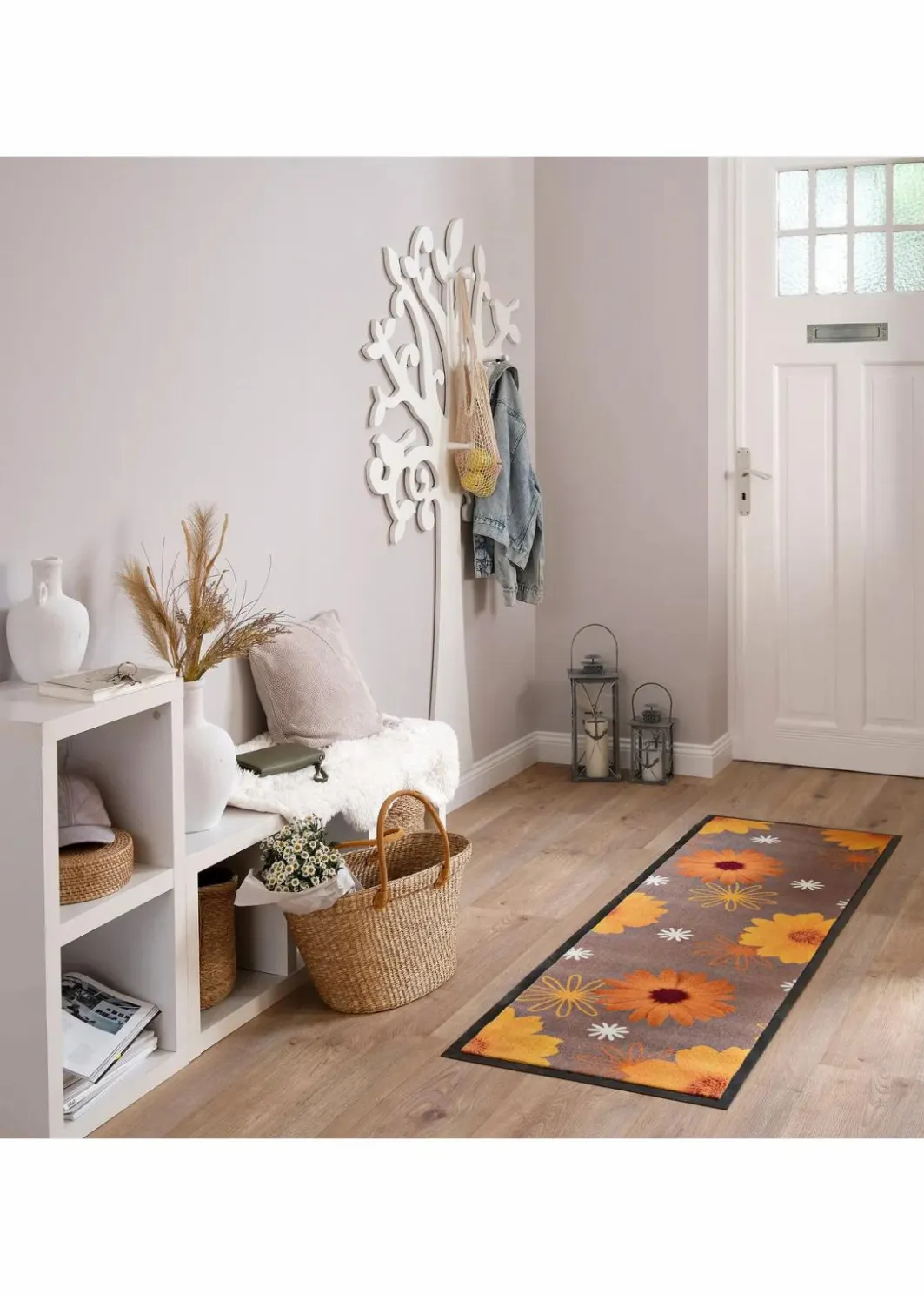 Outlet Fußmatte mit Blumenmotiv Fußmatten|Fußmatten