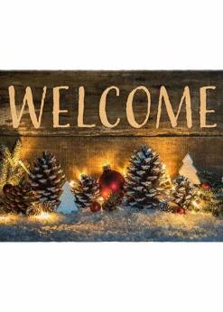 bonprix Fußmatten|Fußmatten|Fußmatte mit weihnachtlichem Motiv