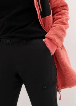 Damen bonprix Nachhaltigere Materialien|Funktionhose mit Fleecefutter und Taschen, wasserdicht