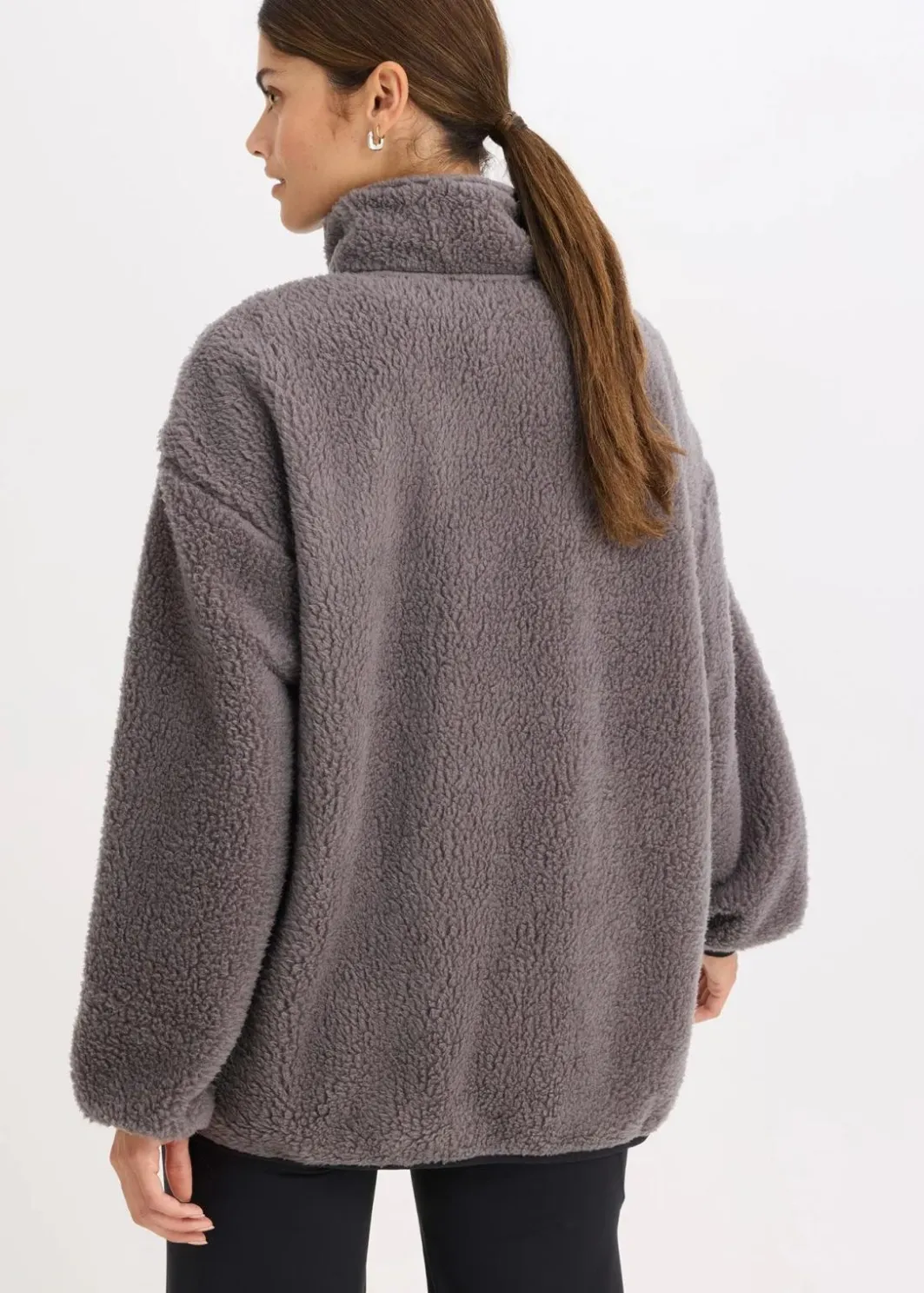 Online Funktions-Fleece Sportjacke, oversized Damen Bekleidung·Sweat|Bekleidung·Hosen