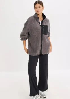 Online Funktions-Fleece Sportjacke, oversized Damen Bekleidung·Sweat|Bekleidung·Hosen