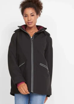 Funktions-Outdoor-3 in 1 Jacke mit Strickfleece-Innenjacke Damen Bekleidung·Hosen|Jacken & Mäntel