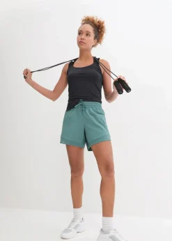 Damen bonprix Bekleidung·Outdoorbekleidung|Bekleidung·Jumpsuits|Funktions-Shorts mit Handytasche