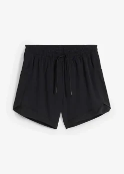 Damen bonprix Sportbekleidung|Hosen|Funktions-Shorts mit Handytasche